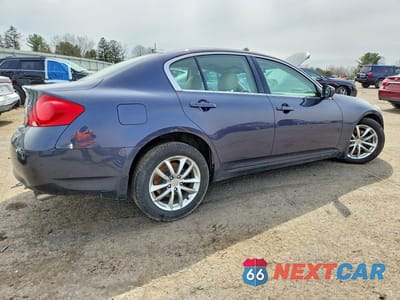 Trzecie zdjęcie samochodu z tyłu: 2009 INFINITI G37 SEDAN X VIN:JNKCV61F89M356933 - miniatura