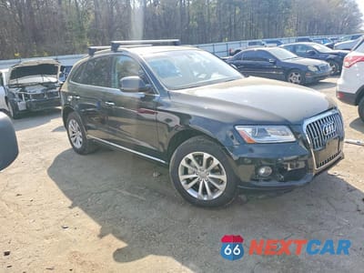 Czwarte zdjęcie samochodu z boku: 2016 AUDI Q5 PREMIUM PLUS VIN:WA1L2AFP1GA079257 - miniatura