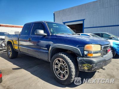 Czwarte zdjęcie samochodu z boku: 2000 GMC NEW SIERRA K2500 VIN:1GTGK29U3YZ130310 - miniatura
