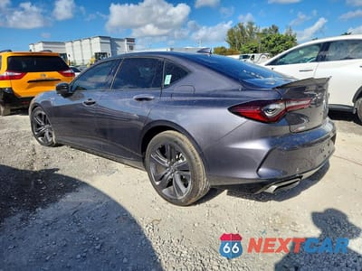 Drugie zdjęcie samochodu z przodu: 2022 ACURA TLX TECH A VIN:19UUB5F57NA002777 - miniatura