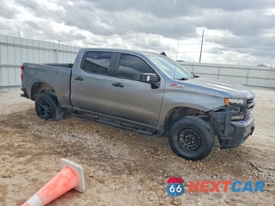 Czwarte zdjęcie samochodu z boku: 2019 CHEVROLET SILVERADO K1500 LT TRAIL BOSS VIN:3GCPYFED6KG179648 - miniatura