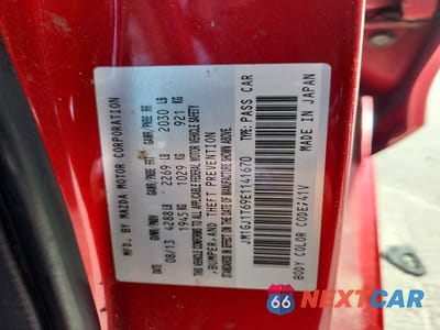 Zdjęcie 12 z 12 samochodu: 2014 MAZDA 6 TOURING VIN:JM1GJ1T69E1141670 - miniatura