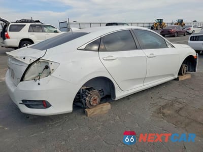 Trzecie zdjęcie samochodu z tyłu: 2017 HONDA CIVIC EX VIN:2HGFC1F39HH659258 - miniatura