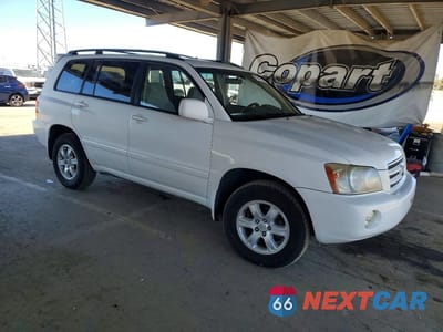 Czwarte zdjęcie samochodu z boku: 2001 TOYOTA HIGHLANDER BASE VIN:JTEHF21A410019166 - miniatura