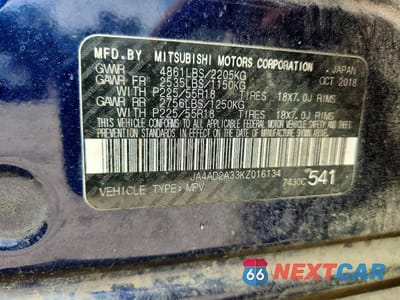 Zdjęcie 13 z 13 samochodu: 2019 MITSUBISHI OUTLANDER ES VIN:JA4AD2A33KZ016134 - miniatura