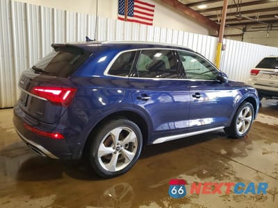 Trzecie zdjęcie samochodu z tyłu: 2023 AUDI Q5 PREMIUM PLUS 45 VIN:WA1EAAFY7P2171665 - miniatura