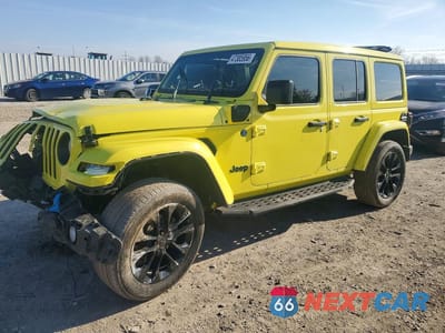 2022 JEEP WRANGLER UNLIMITED SAHARA 4XE 1C4JJXP64NW279266 - główne zdjęcie licytacji z USA - miniatura