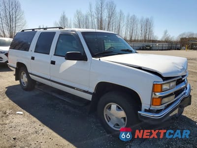 Czwarte zdjęcie samochodu z boku: 1995 CHEVROLET SUBURBAN 1500 4D VIN:1GNFK16K3SJ323398 - miniatura