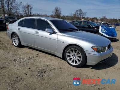 Czwarte zdjęcie samochodu z boku: 2005 BMW 745 LI VIN:WBAGN63545DS59047 - miniatura