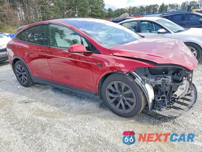 Czwarte zdjęcie samochodu z boku: 2023 TESLA MODEL X VIN:7SAXCAE56PF426886 - miniatura