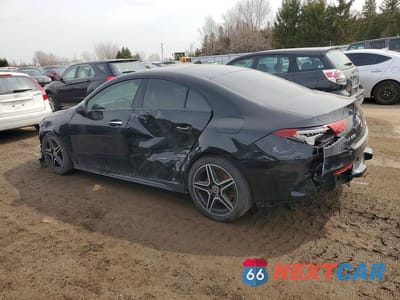 Drugie zdjęcie samochodu z przodu: 2021 MERCEDES-BENZ CLA 250 4MATIC VIN:W1K5J4HB4MN179481 - miniatura