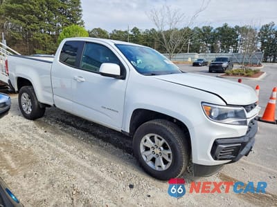 Czwarte zdjęcie samochodu z boku: 2022 CHEVROLET COLORADO LT VIN:1GCHSCEA1N1192319 - miniatura