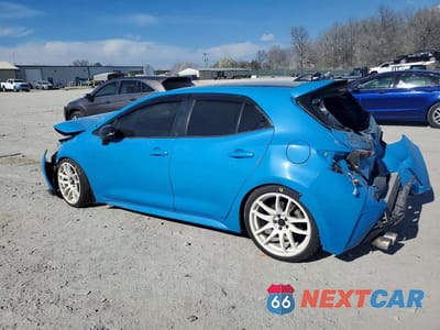 Drugie zdjęcie samochodu z przodu: 2019 TOYOTA COROLLA HATCHBACK XSE VIN:JTNK4RBEXK3061072 - miniatura