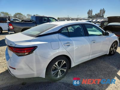 Trzecie zdjęcie samochodu z tyłu: 2021 NISSAN SENTRA SV VIN:3N1AB8CV0MY246064 - miniatura