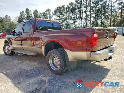 Trzecie zdjęcie samochodu z tyłu: 2008 FORD F450 SUPER DUTY VIN:1FTXW42R98EB18255 - miniatura