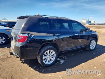 Trzecie zdjęcie samochodu z tyłu: 2010 TOYOTA HIGHLANDER HYBRID LIMITED VIN:JTEJW3EH8A2042694 - miniatura