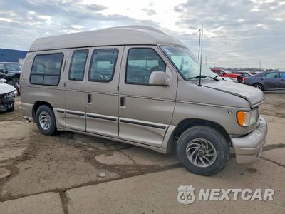 Czwarte zdjęcie samochodu z boku: 2002 FORD ECONOLINE E150 VAN VIN:1FDRE14LX2HB81384 - miniatura