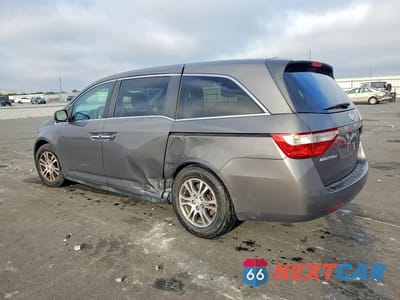 Drugie zdjęcie samochodu z przodu: 2013 HONDA ODYSSEY EXL VIN:5FNRL5H64DB087123 - miniatura