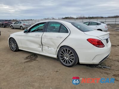 Drugie zdjęcie samochodu z przodu: 2018 MERCEDES-BENZ C 300 VIN:55SWF4JB6JU276474 - miniatura