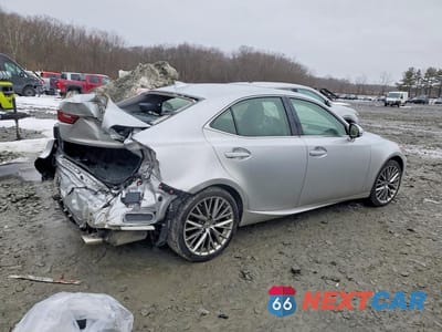 Trzecie zdjęcie samochodu z tyłu: 2014 LEXUS IS 250 BASE VIN:JTHCF1D23E5008406 - miniatura