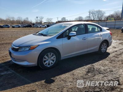 2012 HONDA CIVIC LX 19XFB2F52CE034441 - główne zdjęcie licytacji z USA - miniatura