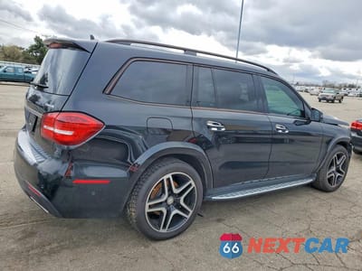 Trzecie zdjęcie samochodu z tyłu: 2017 MERCEDES-BENZ GLS 550 4MATIC VIN:4JGDF7DE0HA755147 - miniatura