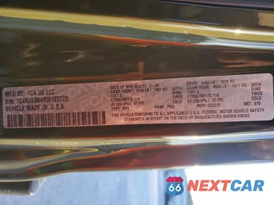 Zdjęcie 13 z 13 samochodu: 2024 JEEP WRANGLER 4XE VIN:1C4RJXN64RW127273 - miniatura
