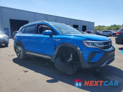 Czwarte zdjęcie samochodu z boku: 2022 VOLKSWAGEN TAOS SEL VIN:3VV2X7B24NM009818 - miniatura