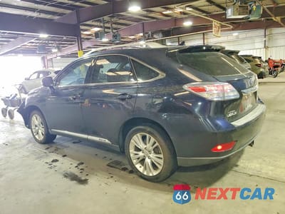 Drugie zdjęcie samochodu z przodu: 2010 LEXUS RX 450H VIN:JTJBC1BA1A2028713 - miniatura
