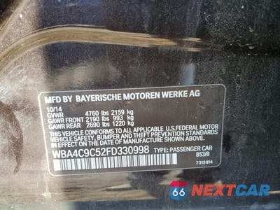Zdjęcie 12 z 12 samochodu: 2015 BMW 428 VIN:WBA4C9C52FD330998 - miniatura