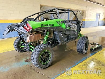 Czwarte zdjęcie samochodu z boku: 2023 KAWASAKI TERYX KRX 1000 UTILITY VEHICLE VIN:JKARFCA14PB519219 - miniatura