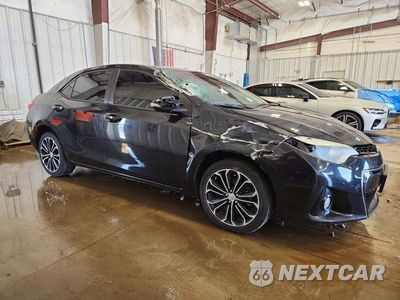 Czwarte zdjęcie samochodu z boku: 2014 TOYOTA COROLLA S PREMIUM VIN:5YFBURHE4EP050818 - miniatura