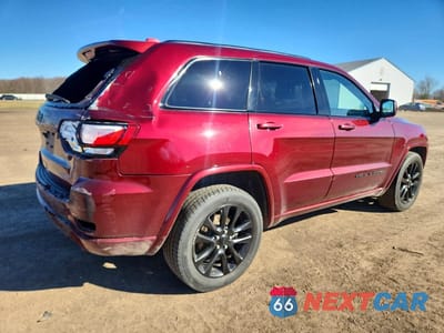 Trzecie zdjęcie samochodu z tyłu: 2019 JEEP GRAND CHEROKEE LAREDO VIN:1C4RJFAG7KC600888 - miniatura
