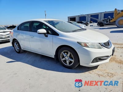 Czwarte zdjęcie samochodu z boku: 2014 HONDA CIVIC LX VIN:19XFB2F58EE058262 - miniatura