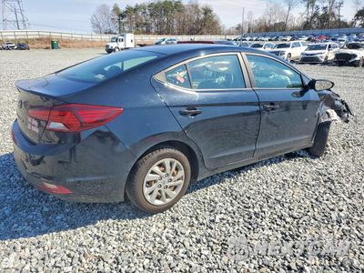 Trzecie zdjęcie samochodu z tyłu: 2019 HYUNDAI ELANTRA SE VIN:KMHD74LF7KU786536 - miniatura