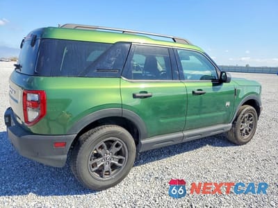 Trzecie zdjęcie samochodu z tyłu: 2023 FORD BRONCO SPORT BIG BEND VIN:3FMCR9B63PRE21418 - miniatura