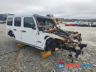 Czwarte zdjęcie samochodu z boku: 2020 JEEP WRANGLER UNLIMITED RUBICON VIN:1C4HJXFG7LW219956 - miniatura