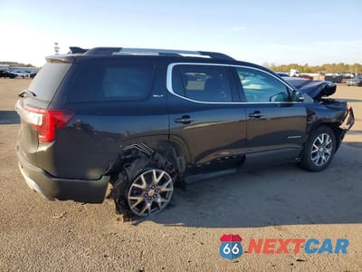 Trzecie zdjęcie samochodu z tyłu: 2022 GMC ACADIA SLT VIN:1GKKNULS7NZ110310 - miniatura