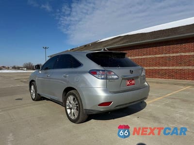 Trzecie zdjęcie samochodu z tyłu: 2012 LEXUS RX 450H BASE VIN:JTJZB1BA0C2407741 - miniatura
