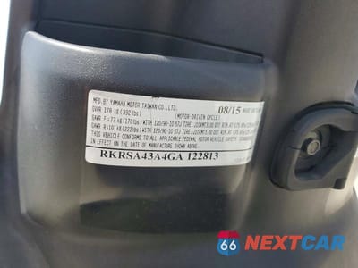 Zdjęcie 9 z 9 samochodu: 2016 YAMAHA YW50 F VIN:RKRSA43A4GA122813 - miniatura