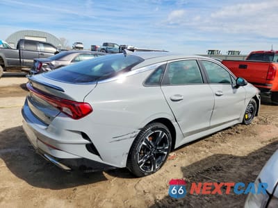 Trzecie zdjęcie samochodu z tyłu: 2021 KIA K5 GT LINE VIN:5XXG64J22MG018864 - miniatura