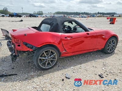 Trzecie zdjęcie samochodu z tyłu: 2016 MAZDA MX-5 MIATA GRAND TOURING VIN:JM1NDAD71G0116440 - miniatura