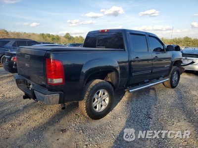 Trzecie zdjęcie samochodu z tyłu: 2010 GMC SIERRA K1500 SLE VIN:3GTRKVEA8AG100683 - miniatura