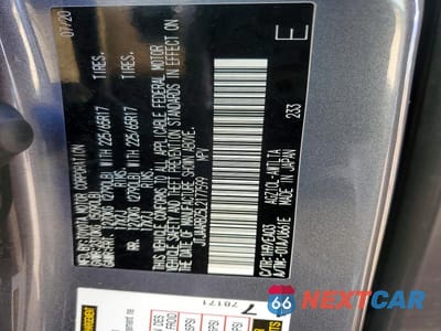 Zdjęcie 12 z 12 samochodu: 2020 LEXUS NX 300 BASE VIN:JTJAARBZ5L2177599 - miniatura