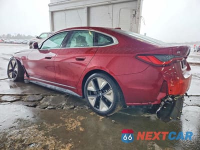 Drugie zdjęcie samochodu z przodu: 2025 BMW I4 XDRIVE 40 VIN:WBY43HD02SFU96922 - miniatura