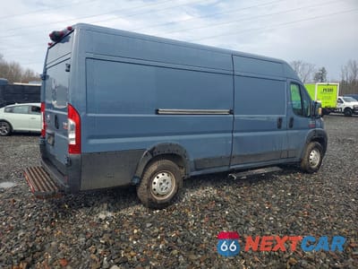 Trzecie zdjęcie samochodu z tyłu: 2020 RAM PROMASTER 3500 DELIVERY VAN VIN:3C6URVJG0LE139998 - miniatura