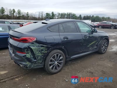 Trzecie zdjęcie samochodu z tyłu: 2023 BMW X6 XDRIVE40I VIN:5UXCY6C03P9R56369 - miniatura