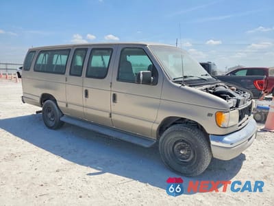 Czwarte zdjęcie samochodu z boku: 2001 FORD ECONOLINE E350 SUPER DUTY WAGON VIN:1FBSS31S61HA19390 - miniatura