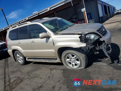Czwarte zdjęcie samochodu z boku: 2006 LEXUS GX 470 BASE VIN:JTJBT20X160119061 - miniatura