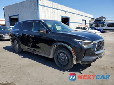Czwarte zdjęcie samochodu z boku: 2024 INFINITI QX60 LUXE VIN:5N1DL1FS5RC338220 - miniatura